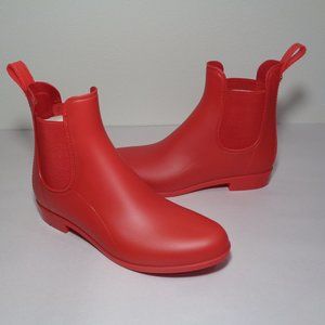 Sam Edelman Size 7 M TINSLEY Matte Red New Boots